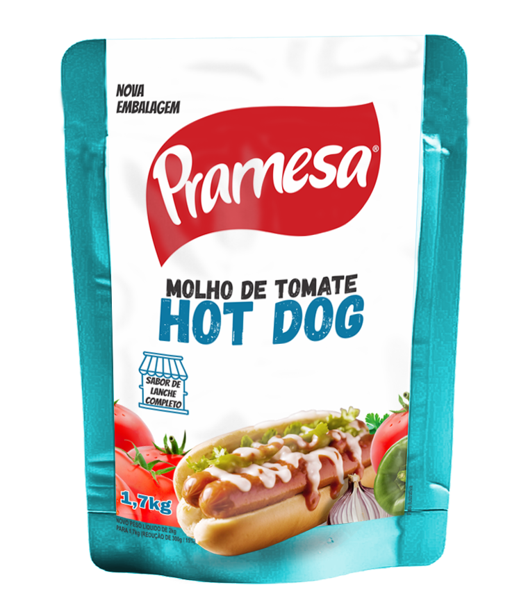 MOLHO TOM HOT DOG SC PRAMESA 1,7KG